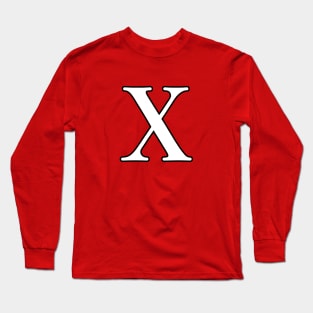 Roman Numeral 10 X Long Sleeve T-Shirt